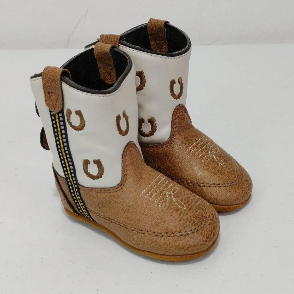 Lil Boot Barn Toddler Western Style Boots Size 3.0/D (6 to 9 months)